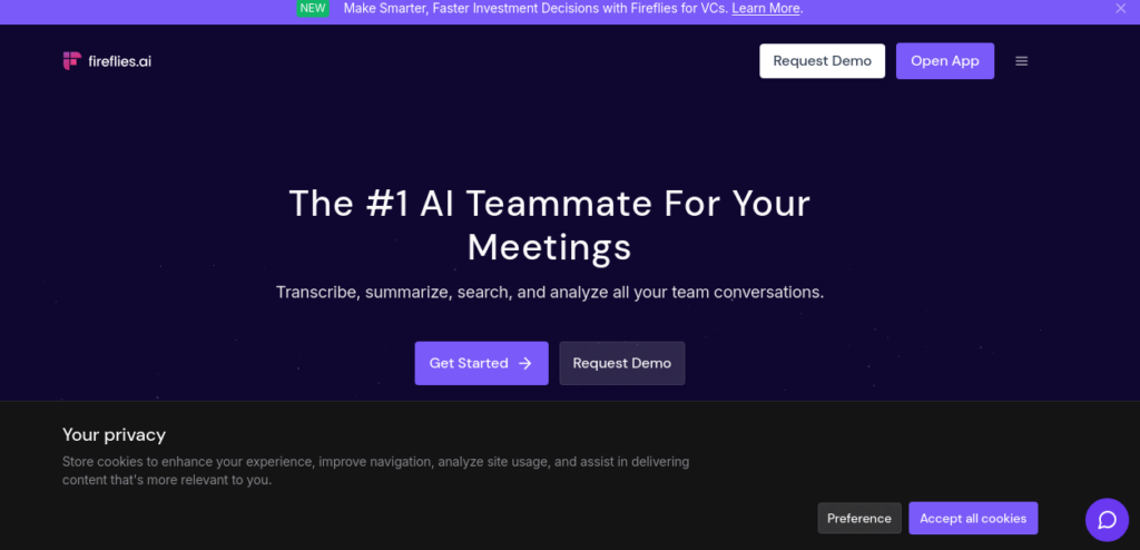 Fireflies tool review among top 5 Free ai notetakers in 2025